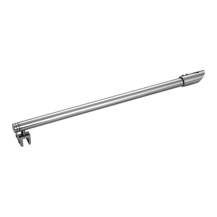 Stainless steel shower rod