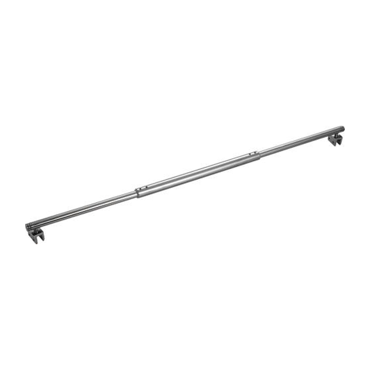 Stainless steel shower rod