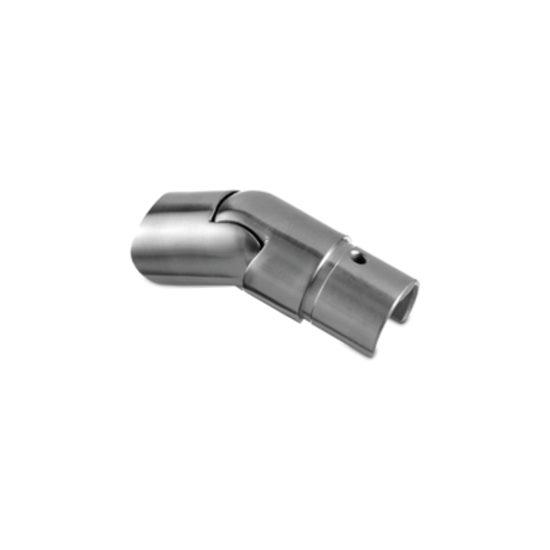 Stainless steel slot tube fittings for handrail