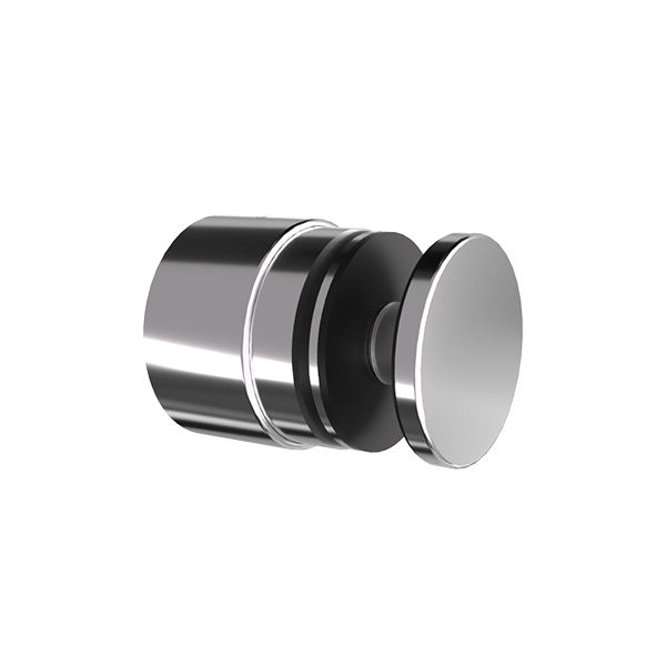 Stainless steel glass clip for handrail