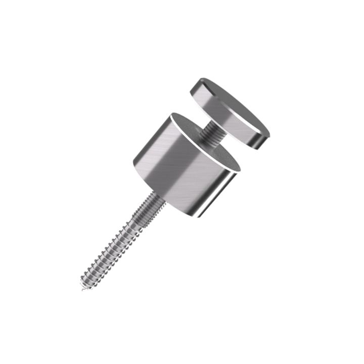 Clip de vidrio de acero inoxidable para pasamanos