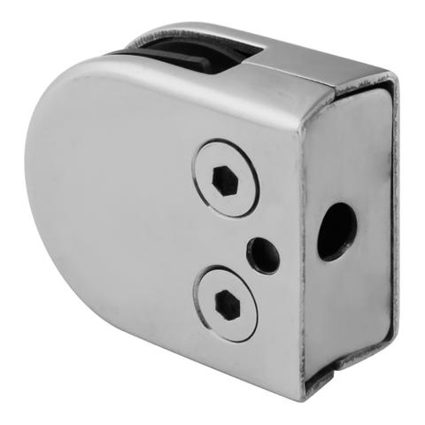 Stainless steel glass clip for handrail