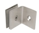 Stainless steel glass clip for handrail
