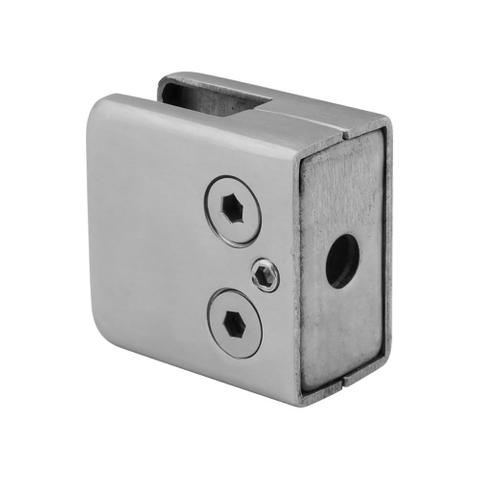 Stainless steel glass clip for handrail