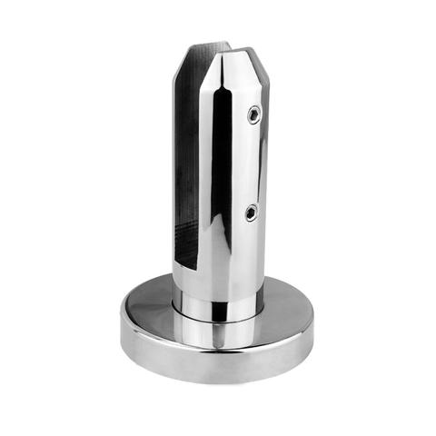 Stainless steel glass clip for handrail