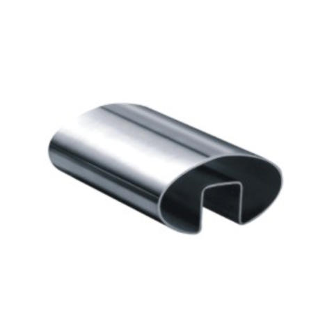 Stainless steel slot tube for handrail