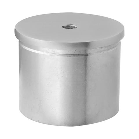 Factory price round balustrade stainless steel square end cap