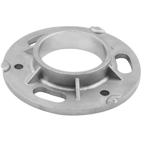 Stainless steel balustrade flange