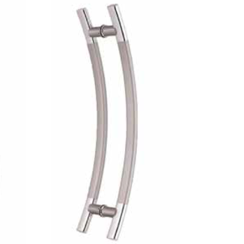 Quality Shower room type double side glass door pull handle