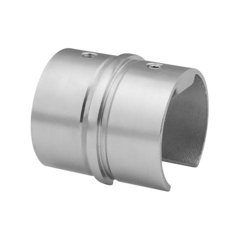 Stainless steel slot tube fittings for handrail