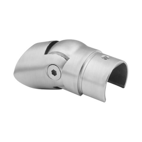 Stainless steel slot tube fittings for handrail