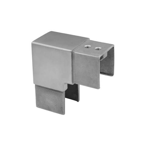 Stainless steel slot tube fittings for handrail